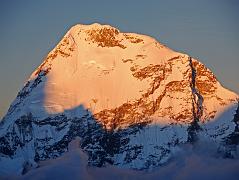 12 18 Chamlang At Sunset From Mera High Camp